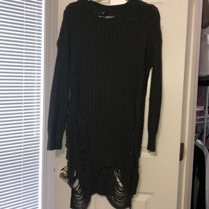 Oversized Sweater Olive Green